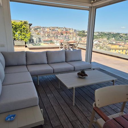 Terrazza Manu - Loft Suspended Over The City-Vomero ナポリ エクステリア 写真