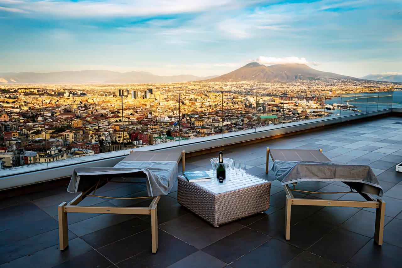 Terrazza Manu - Loft Suspended Over The City-Vomero ナポリ エクステリア 写真
