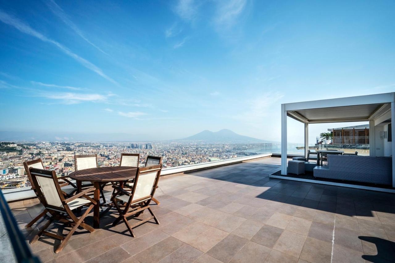 Terrazza Manu - Loft Suspended Over The City-Vomero ナポリ エクステリア 写真
